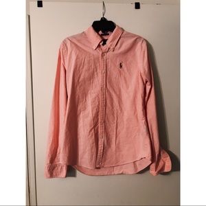 Ralph Lauren Button Down Pink size 6